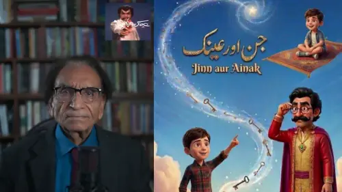 Ainak Wala Jin creator Hafeez Tahir outraged by PTV's AI-generated film about beloved show