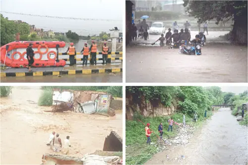 Heavy rain floods low-lying areas, roads in Rawalpindi, Islamabad Heavy rain floods low-lying areas, roads in Rawalpindi, Islamabad