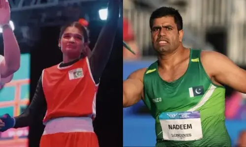 Fatima Zahra claims Pakistan’s first medal at 2026 CWG; Arshad Nadeem eliminated after first 3 rounds of javelin final Fatima Zahra claims Pakistan’s first medal at 2026 CWG; Arshad Nadeem eliminated after first 3 rounds of javelin final