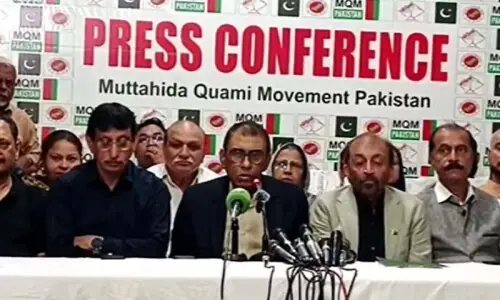 &lsquo;Enough is enough&rsquo;: MQM-P leaders, Shahid Khaqan back creation of new administrative units