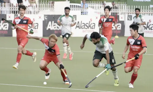 Abu Bakr brace helps Pakistan beat Korea in second Test Abu Bakr brace helps Pakistan beat Korea in second Test