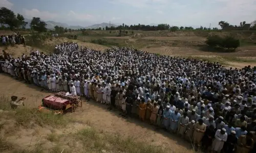 JUI-F calls for concerted efforts to restore peace in KP's Bajaur JUI-F calls for concerted efforts to restore peace in KP's Bajaur