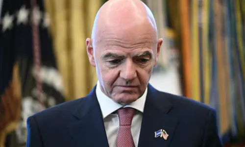 FIFA chief Infantino's position looks unacceptable, head of European leagues says