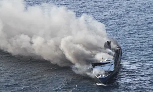 Five dead, 41 missing after Indonesia ferry fire Five dead, 41 missing after Indonesia ferry fire