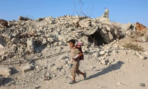 Israeli air strikes kill 18 more Palestinians in Gaza City Israeli air strikes kill 18 more Palestinians in Gaza City