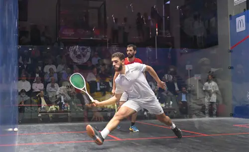 Nasir falls at final hurdle as Egypt’s Khalil claims squash title Nasir falls at final hurdle as Egypt’s Khalil claims squash title
