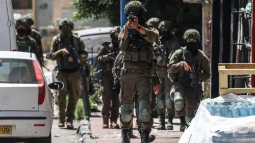 Israeli forces raid Palestinian refugee camp