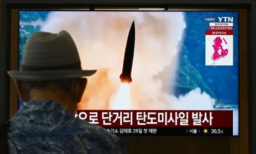 North Korea fires ballistic missile, South Korea military says North Korea fires ballistic missile, South Korea military says