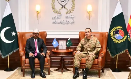 CDF Munir discusses enhancement of defence, security cooperation with Somalia: ISPR CDF Munir discusses enhancement of defence, security cooperation with Somalia: ISPR