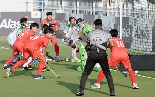 Consolation win for South Korea against Pakistan U-21 in  series finale