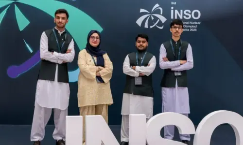 Pakistan bags three medals at Nuclear Science Olympiad Pakistan bags three medals at Nuclear Science Olympiad