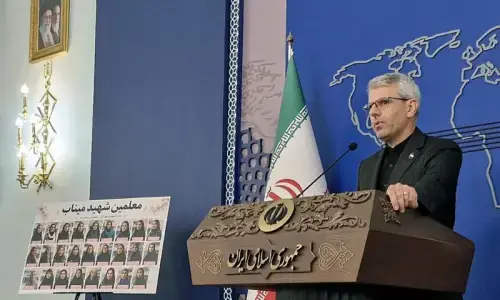 US is a cause of insecurity in the Middle East, says Iran foreign ministry spokesperson