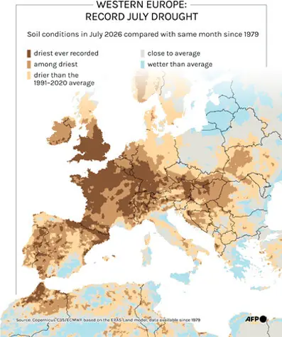 ‘Scorching’ Europe braces for another punishing heatwave ‘Scorching’ Europe braces for another punishing heatwave