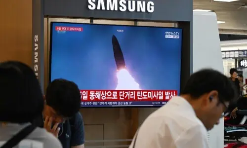 North Korea fires missile ahead of major US-South Korea drills: South Korean authorities