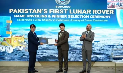 Pakistan's first lunar rover named 'Jinnah-1': Suparco Pakistan's first lunar rover named 'Jinnah-1': Suparco