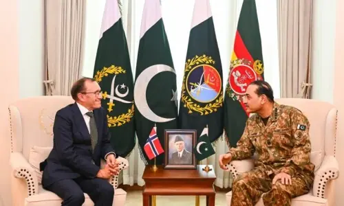Pakistan, Norway reaffirm resolve to strengthen bilateral ties, expand engagement in defence and security