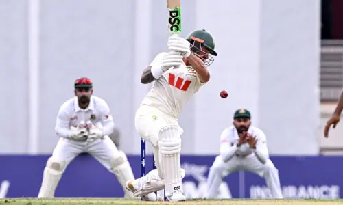 Barnstorming Bangladesh take charge against Australia on first day in Darwin Barnstorming Bangladesh take charge against Australia on first day in Darwin