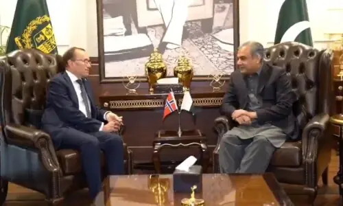 Afghan soil being used against Pakistan, Naqvi tells Norway FM as two discuss counterterrorism cooperation Afghan soil being used against Pakistan, Naqvi tells Norway FM as two discuss counterterrorism cooperation
