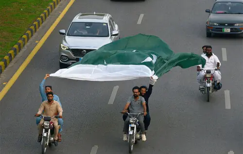 Thousands turn out for Independence Day City Parade in Islamabad Thousands turn out for Independence Day City Parade in Islamabad