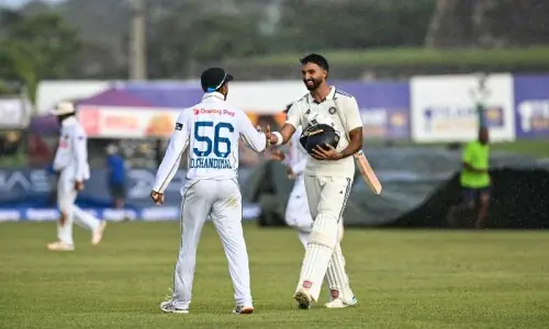 India’s Padikkal hits unbeaten ton in first Sri Lanka Test India’s Padikkal hits unbeaten ton in first Sri Lanka Test