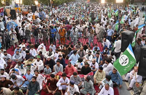 Punjab sit-ins to continue until demands are met: JI emir Punjab sit-ins to continue until demands are met: JI emir