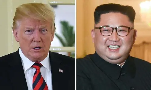 Trump says North Korea's Kim has responded to his overtures Trump says North Korea's Kim has responded to his overtures