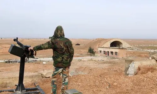 Israeli airstrikes hit Syrian airbase, US envoy concerned over escalation Israeli airstrikes hit Syrian airbase, US envoy concerned over escalation