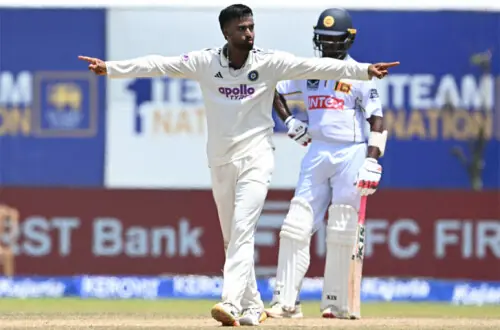Suthar-inspired India crush Sri Lanka in first Test
