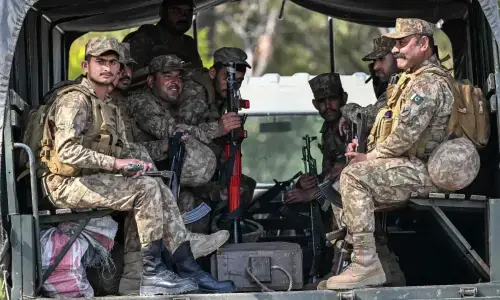 2 terrorists killed during intelligence-based operation in Balochistan’s Washuk: state media 2 terrorists killed during intelligence-based operation in Balochistan’s Washuk: state media