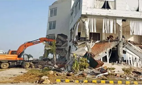12 illegal housing societies razed in Sahiwal