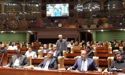Barbs fly in Sindh Assembly as Muttahida’s bid to table resolution against ‘Sindhudesh’ scuttled Barbs fly in Sindh Assembly as Muttahida’s bid to table resolution against ‘Sindhudesh’ scuttled