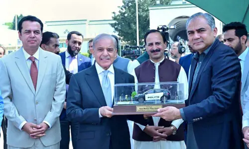 PM Shehbaz hands over 50 electric vehicles to Islamabad police PM Shehbaz hands over 50 electric vehicles to Islamabad police