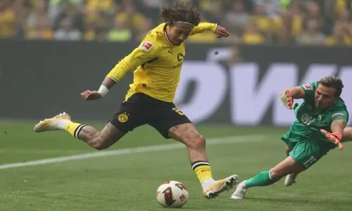 Felix Nmecha and Fabio Silva keep Dortmund perfect in Bundesliga Felix Nmecha and Fabio Silva keep Dortmund perfect in Bundesliga