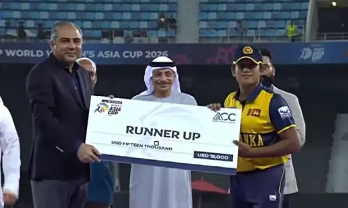 Winners India refuse to collect Women&rsquo;s Asia Cup trophy from ACC chief Mohsin Naqvi