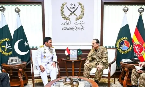 CDF Munir reaffirms commitment to bolstering defence ties in meeting with Indonesian naval chief CDF Munir reaffirms commitment to bolstering defence ties in meeting with Indonesian naval chief