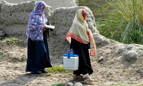Over seven million children to be vaccinated against polio in KP this month