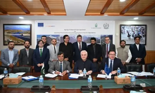 Rs17.2bn project launched to boost climate resilience in GB