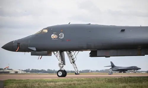 UK police arrest 5 after 'major incident' at Fairford airbase used by US air forces UK police arrest 5 after 'major incident' at Fairford airbase used by US air forces