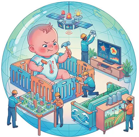 A &lsquo;naughty child&rsquo; warming the world