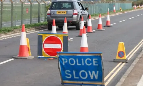 Police say no explosives found in UK airbase probe
