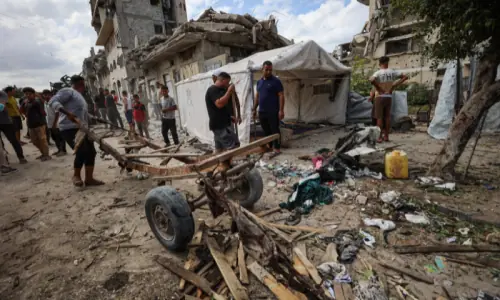 Israeli strikes kill six people in Gaza, medics say