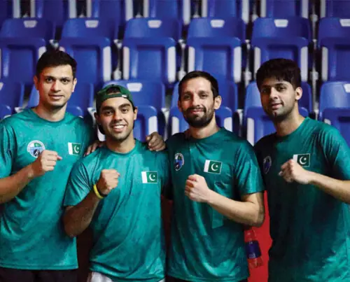 Pakistan men’s squash team seal bronze and semi-final spot at Asiad Pakistan men’s squash team seal bronze and semi-final spot at Asiad