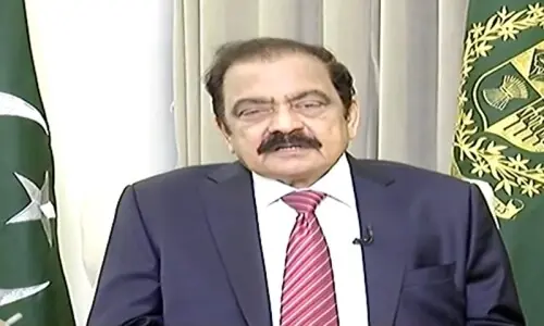 'Off-the-record talks' between PTI and govt ongoing: Rana Sanaullah 'Off-the-record talks' between PTI and govt ongoing: Rana Sanaullah