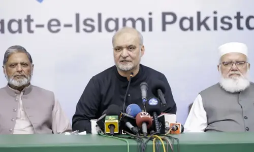 'No delaying tactics will be accepted': JI warns of resuming march to Islamabad if fuel levy not abolished