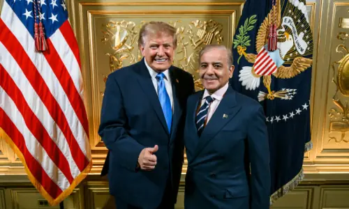 PM Shehbaz met Trump at reception banquet on UNGA sidelines