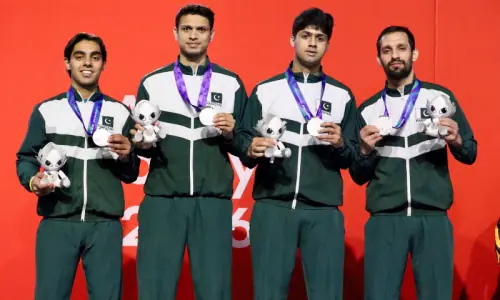 Asian Games: Pakistan settle for squash silver as Iran end volleyball run