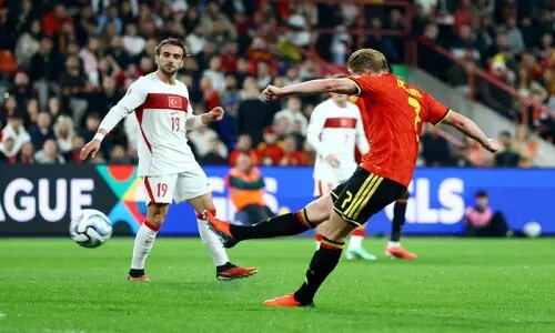 Belgium's Kevin De Bruyne fires double to sink Turkiye, France held by Italy Belgium's Kevin De Bruyne fires double to sink Turkiye, France held by Italy