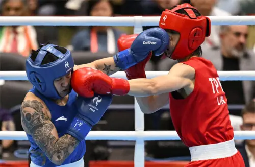 Taiwan boxer Lin wins gold as Japan edge N. Korea on penalties Taiwan boxer Lin wins gold as Japan edge N. Korea on penalties