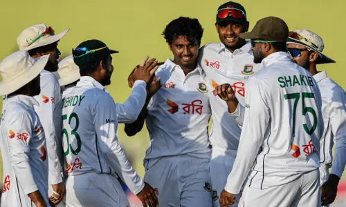 Bangladesh Pacer Hasan says Test cricket momentum turning for the Tigers