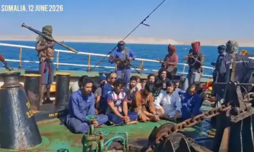 Remaining 3 Pakistanis rescued from hijacked vessel in Somalia expected to fly home on Wednesday
